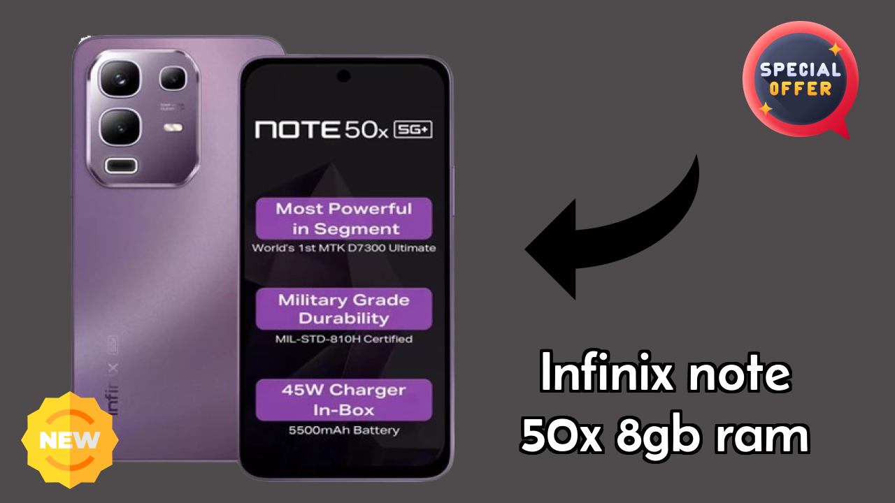 Infinix Note 50X 8GB RAM Display Analysis: IPS LCD Quality