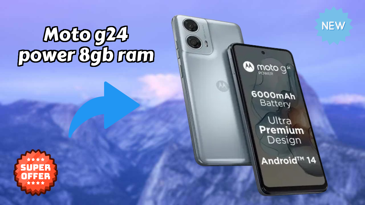 Moto G24 Power 8GB RAM at ₹8,999 - Complete Specifications List