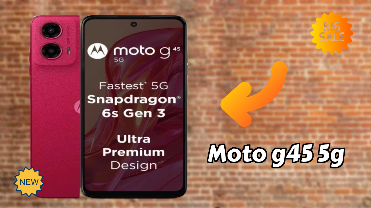 Moto G45 5G at ₹10,993 - Best Deal Available Now