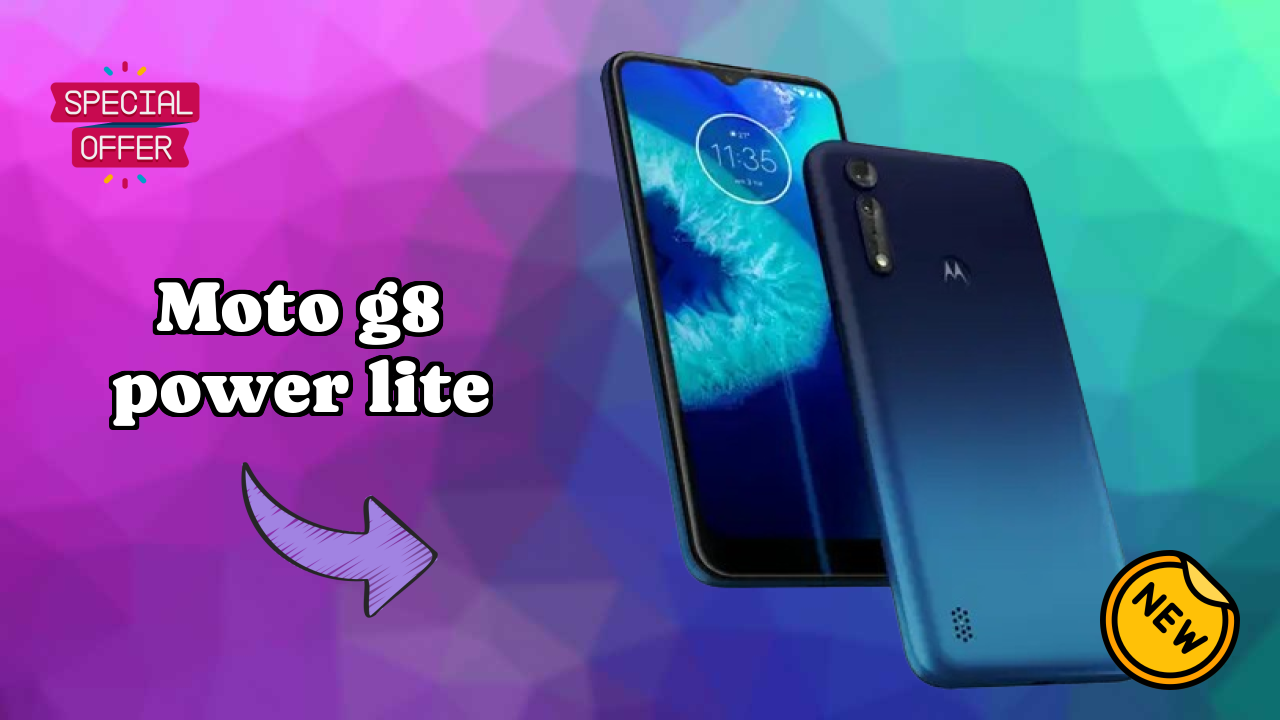 Moto G8 Power Lite Display Size: 6.5 Inches (16.51 Cm) Screen Test
