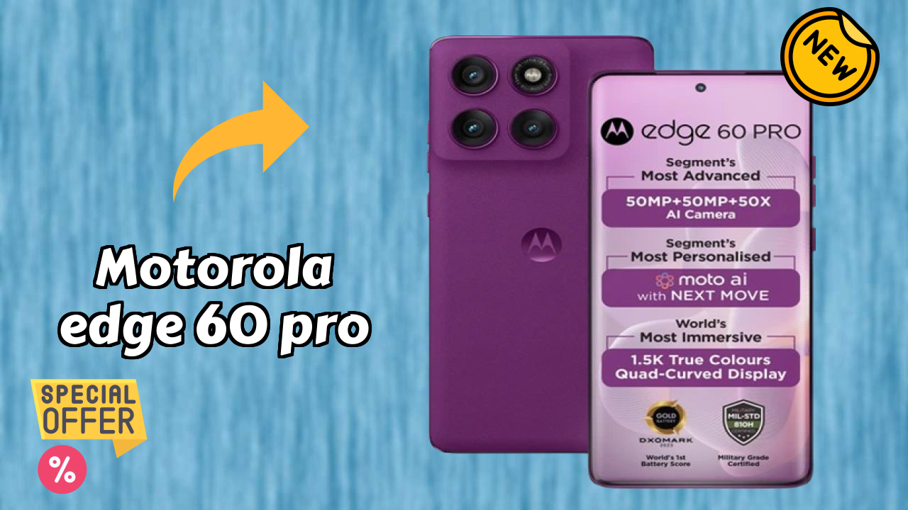 Motorola Edge 60 Pro Display Size: 6.7 Inches (17.02 Cm) Screen Review
