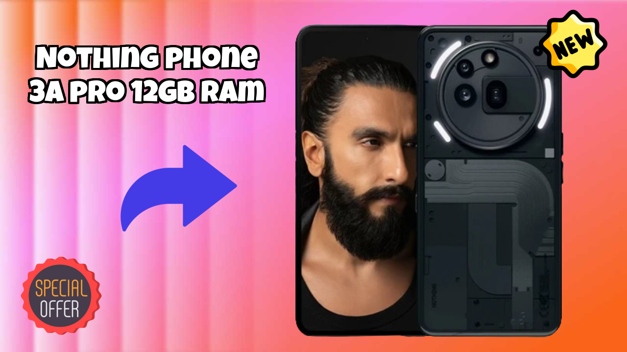 Nothing Phone 3a Pro 12GB RAM Camera Quality: 50 MP Front Camera Selfie