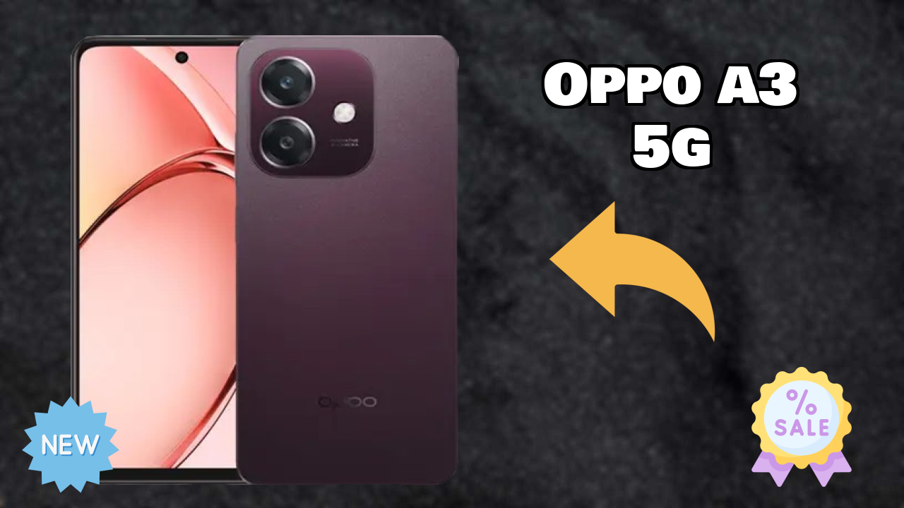OPPO A3 5G Display Technology: LCD Quality