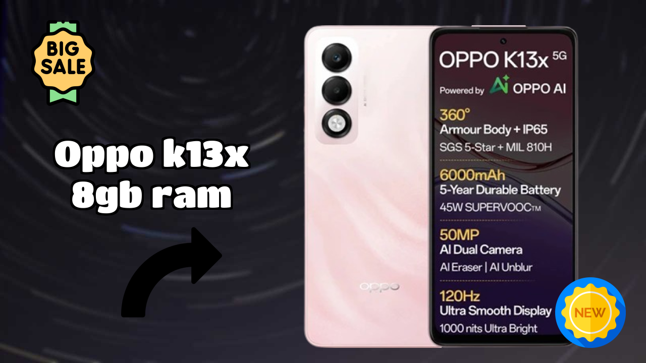 OPPO K13x 8GB RAM Battery Review: 6000 MAh Endurance Test