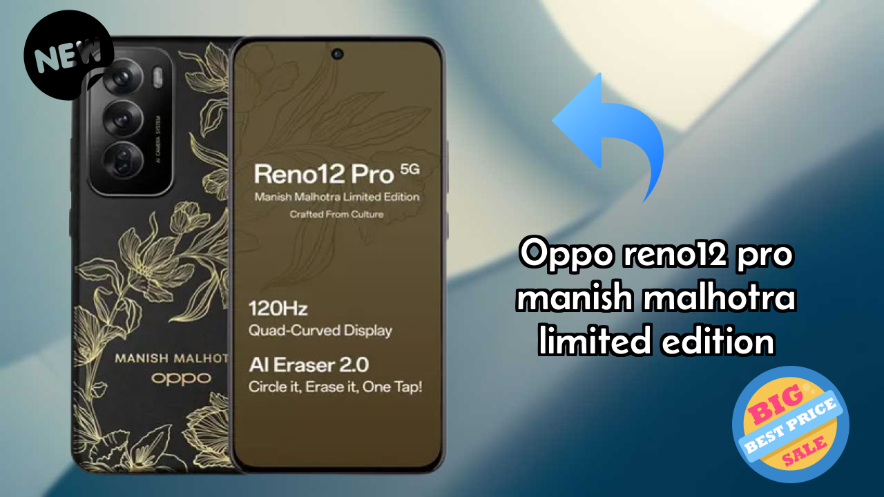 OPPO Reno12 Pro Manish Malhotra Limited Edition Battery Test: 5000 MAh How Long Lasts?