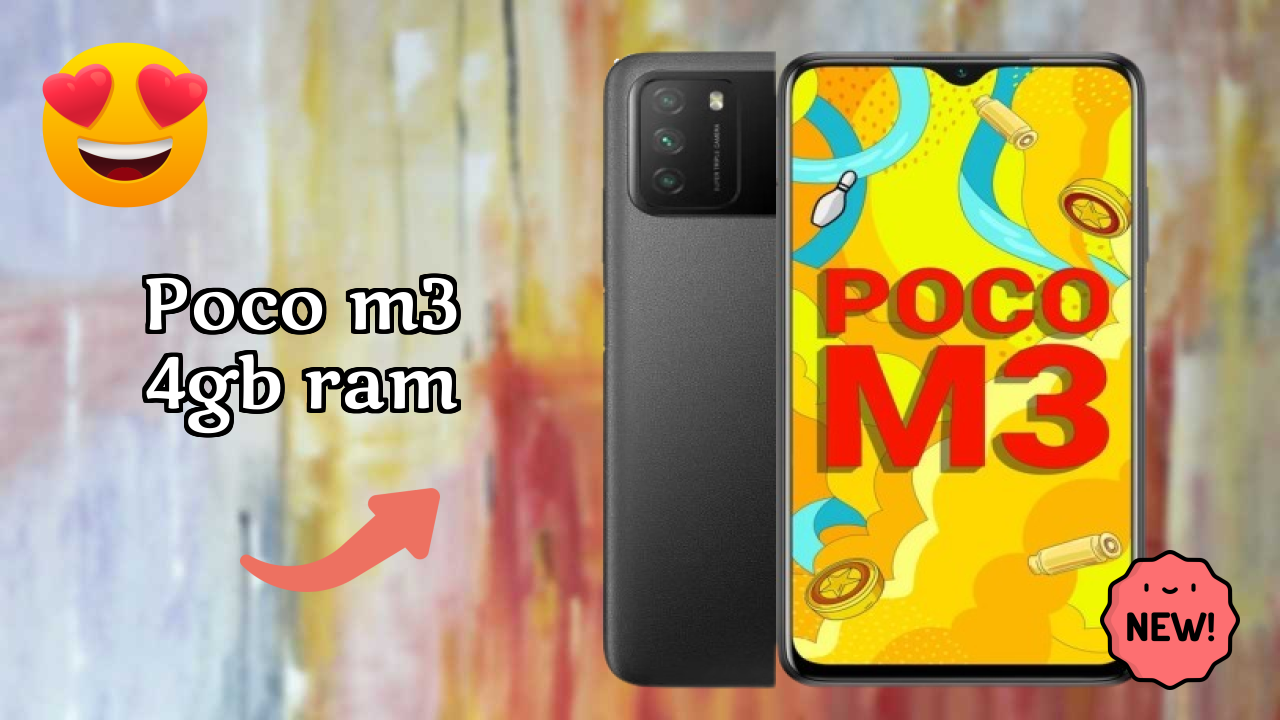 POCO M3 4GB RAM Display Size: 6.53 Inches (16.59 Cm) Screen Review
