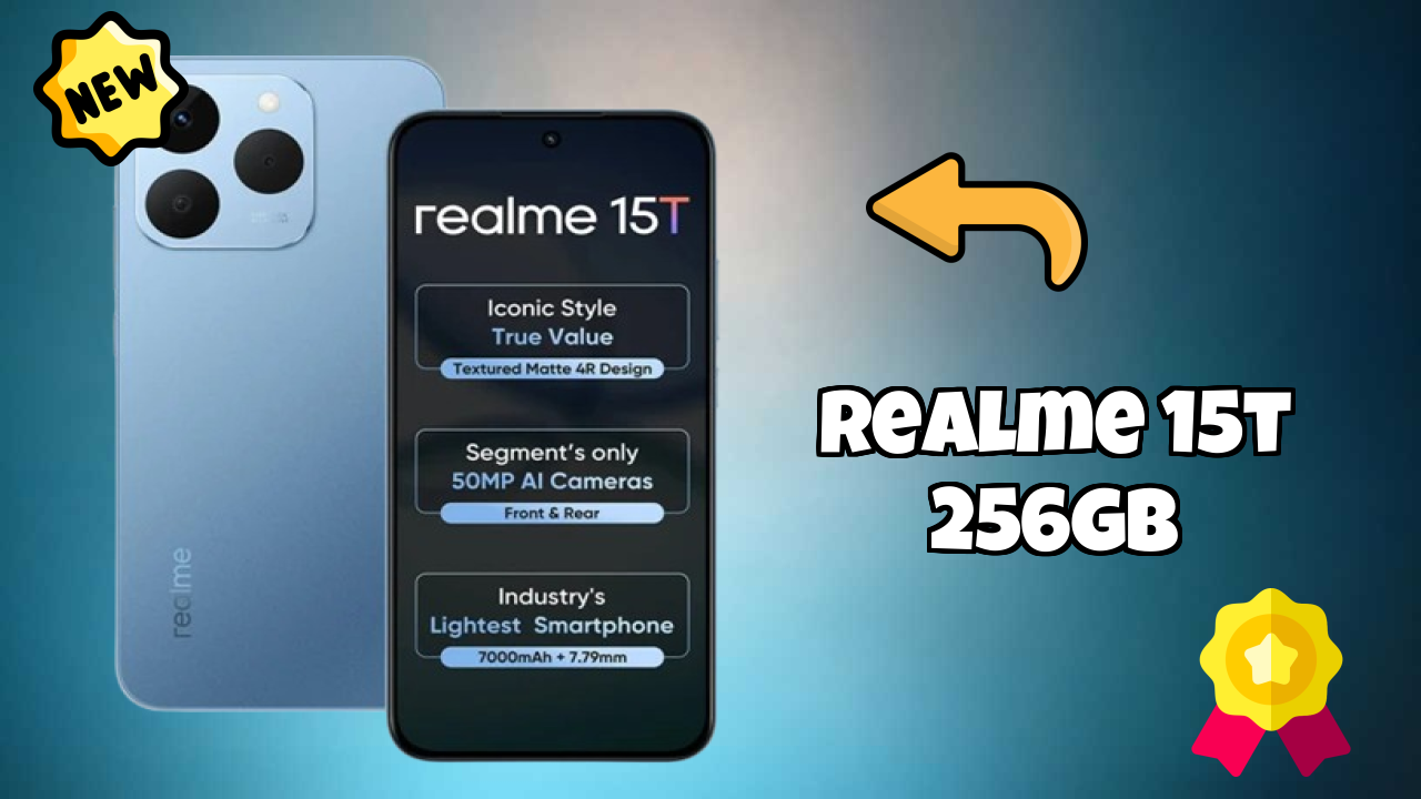 Realme 15T 256GB Display Quality: AMOLED Explained