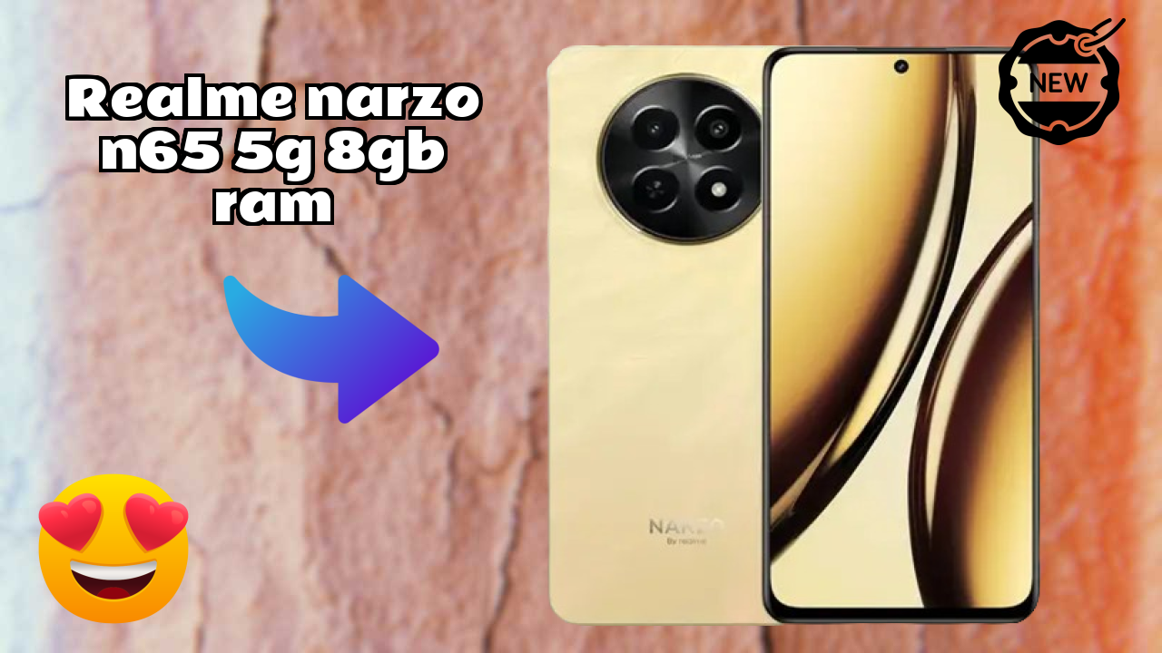 Realme Narzo N65 5G 8GB RAM Display Technology: IPS LCD Quality