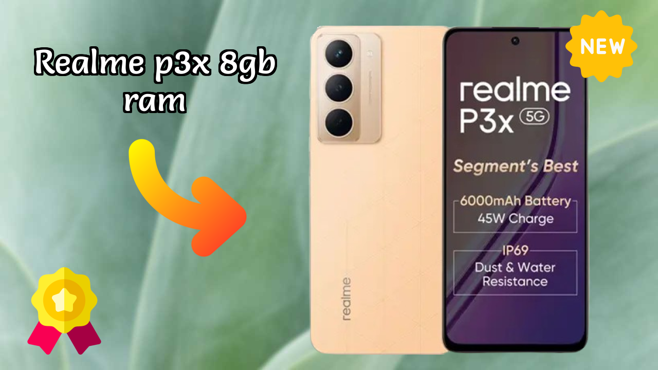 Realme P3x 8GB RAM Performance: 8 GB RAM Gaming Review