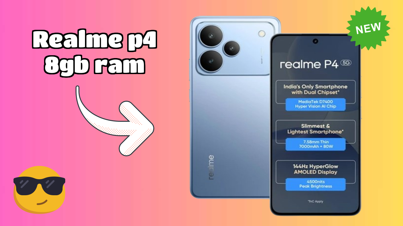 Realme P4 8GB RAM Test: 8 GB RAM Handles Heavy Tasks