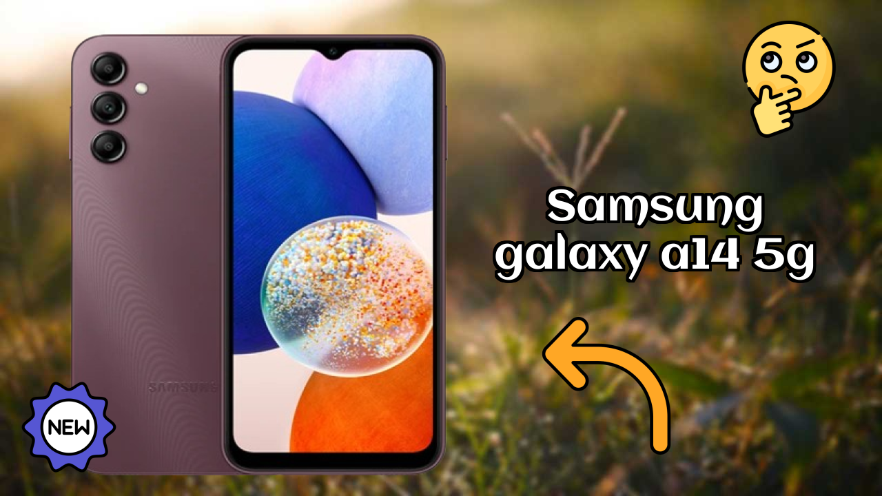 Samsung Galaxy A14 5G Display Technology: 6.6 Inches (16.76 Cm) Screen