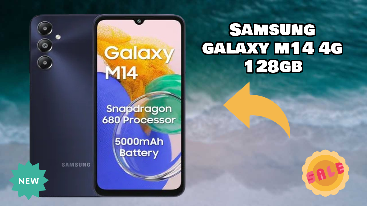 Samsung Galaxy M14 4G 128GB Display Analysis: PLS LCD Quality