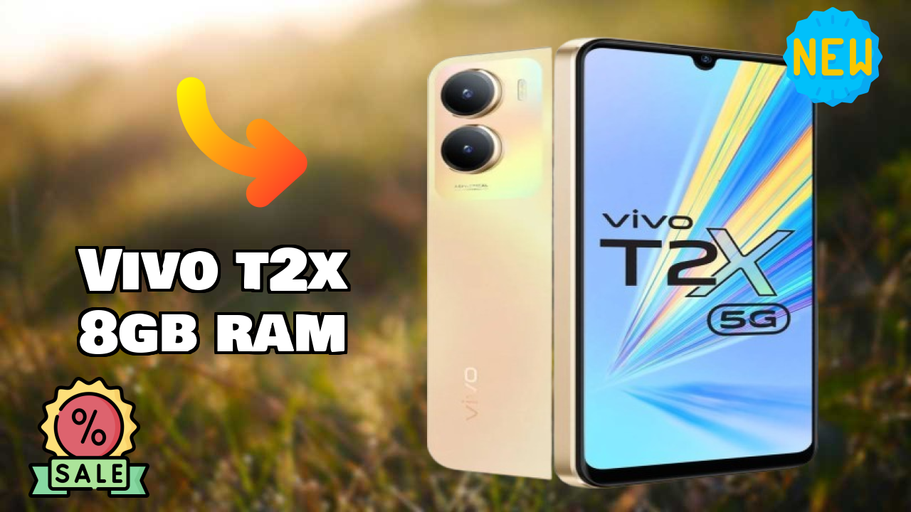 Vivo T2x 8GB RAM Display Size: 6.58 Inches (16.71 Cm) Screen Review
