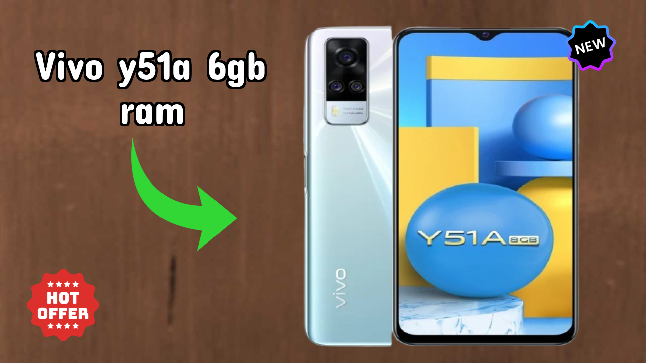 Vivo Y51A 6GB RAM Display Size: 6.58 Inches (16.71 Cm) Screen Test